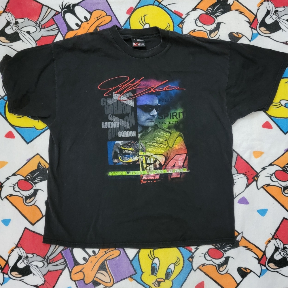 Vintage Y2K Jeff Gordon Chase Nascar Oversized Shirt